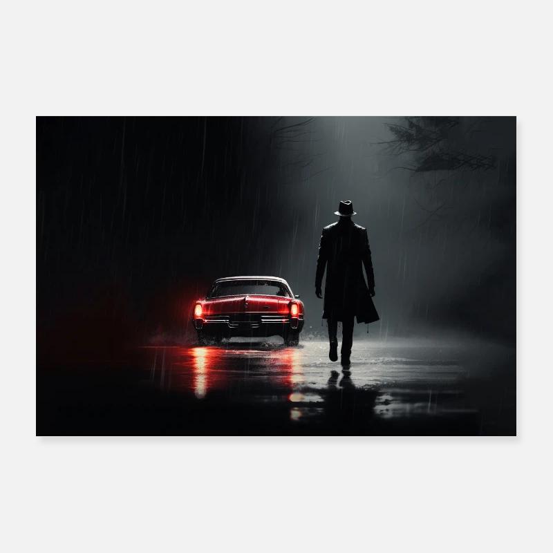 Return to the red Cruiser Poster 90x60 cm
