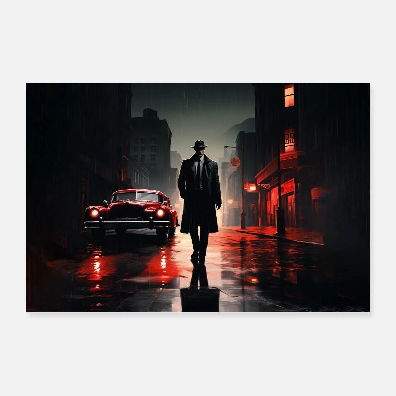 Midnight Rendezvous Poster 36" x 24" (90x60 cm)