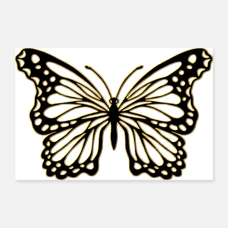 Schmetterling Poster 90x60 cm