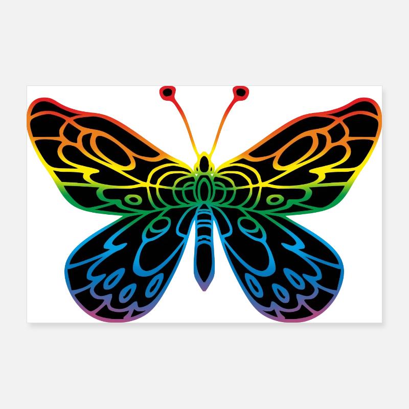 Schmetterling Poster 90x60 cm