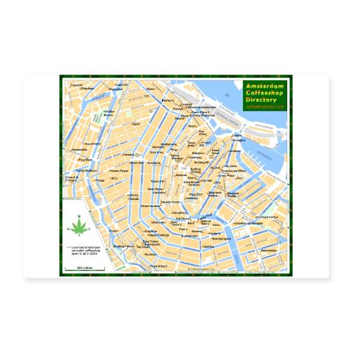 Map Poster 2024 - Poster 36 x 24 (90x60 cm)