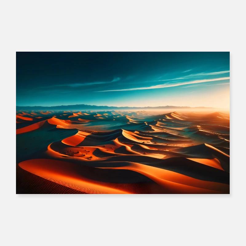 Affiche Paysage désertique 2 Poster 90 x 60 cm