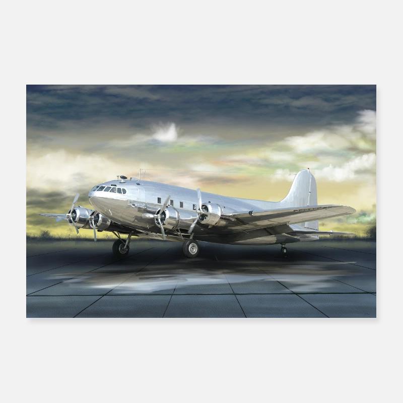 B 307 Stratoliner Poster 90 x 60 cm