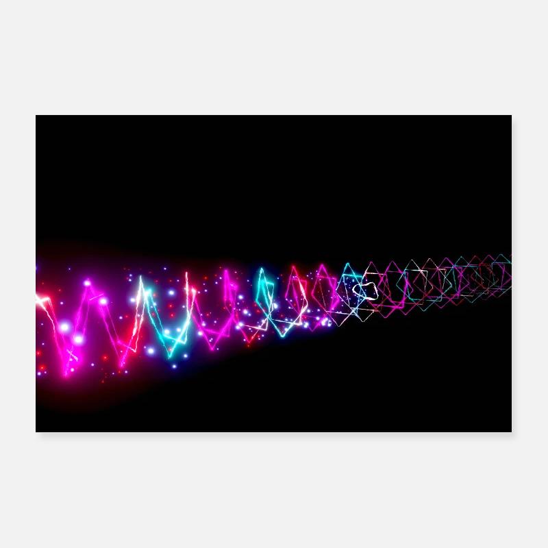 VJ Loops 4k ✨Video Poster Poster 36" x 24" (90x60 cm)