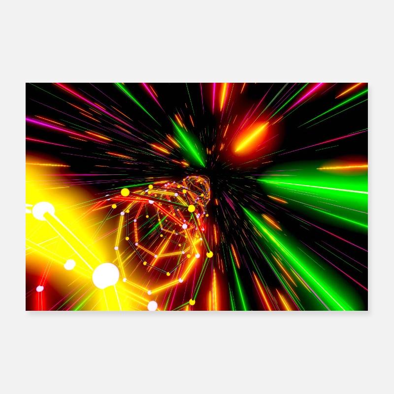 Poster video 4k ✨di VJ Loops Poster 90x60 cm