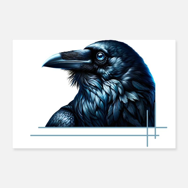 The Raven's Mystery Poster 36" x 24" (90x60 cm)