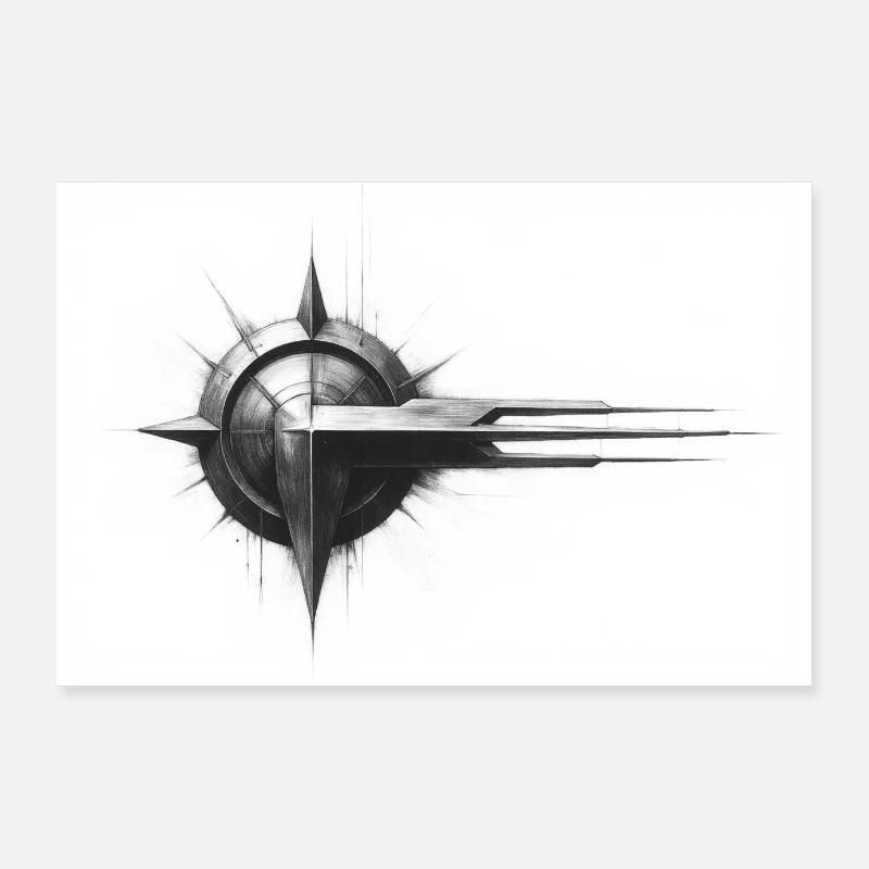 Usine 5 Poster 90 x 60 cm