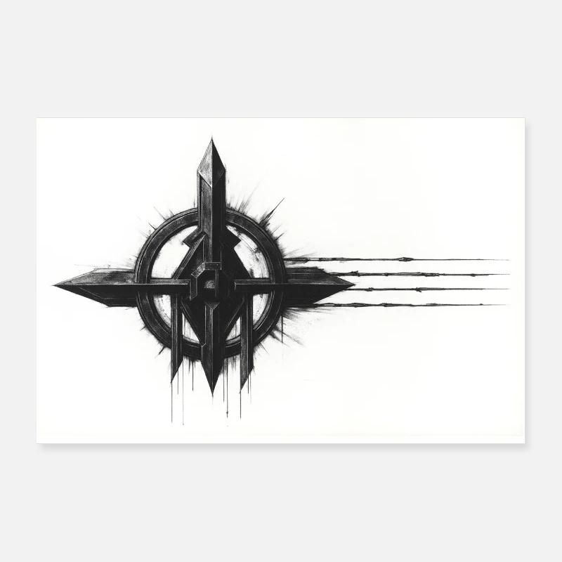 Usine 4 Poster 90 x 60 cm