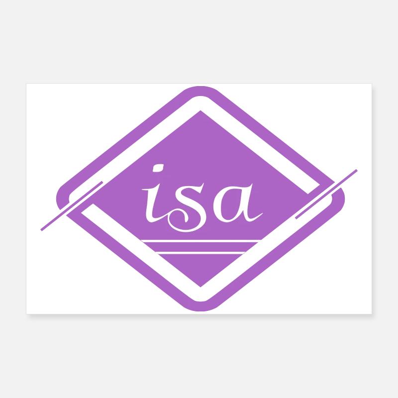 Isa Poster 90 x 60 cm