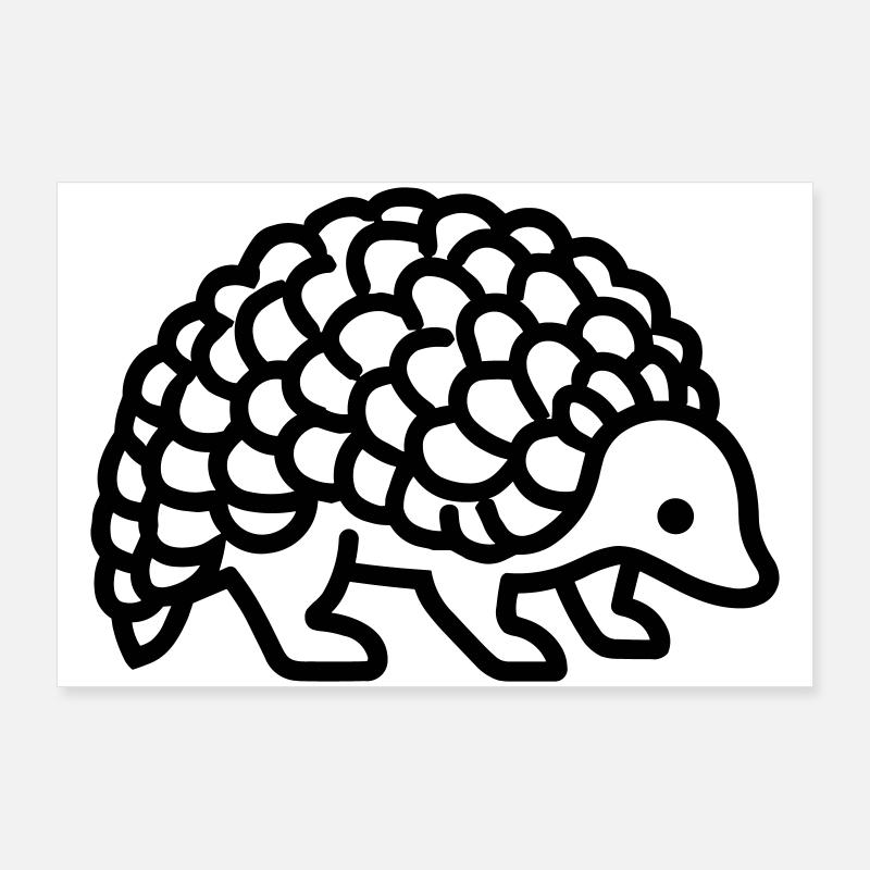 pangolin Poster 90 x 60 cm