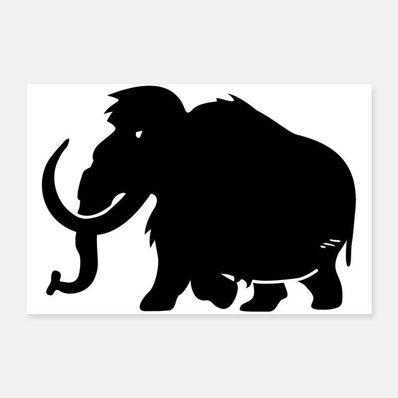 mammoth Poster 36" x 24" (90x60 cm)