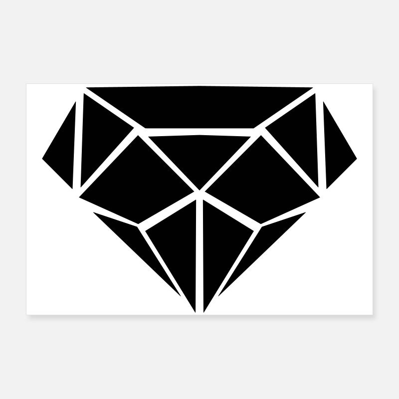Diamond Poster 36" x 24" (90x60 cm)