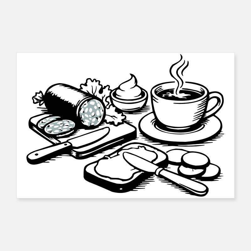 meal Poster 36" x 24" (90x60 cm)