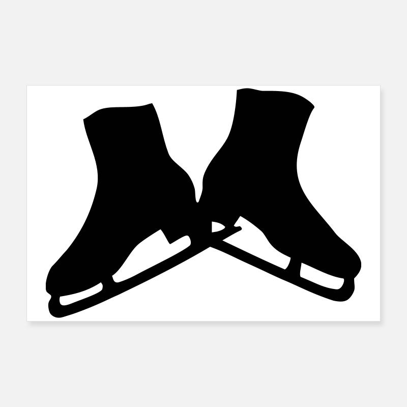 skates Poster 36" x 24" (90x60 cm)