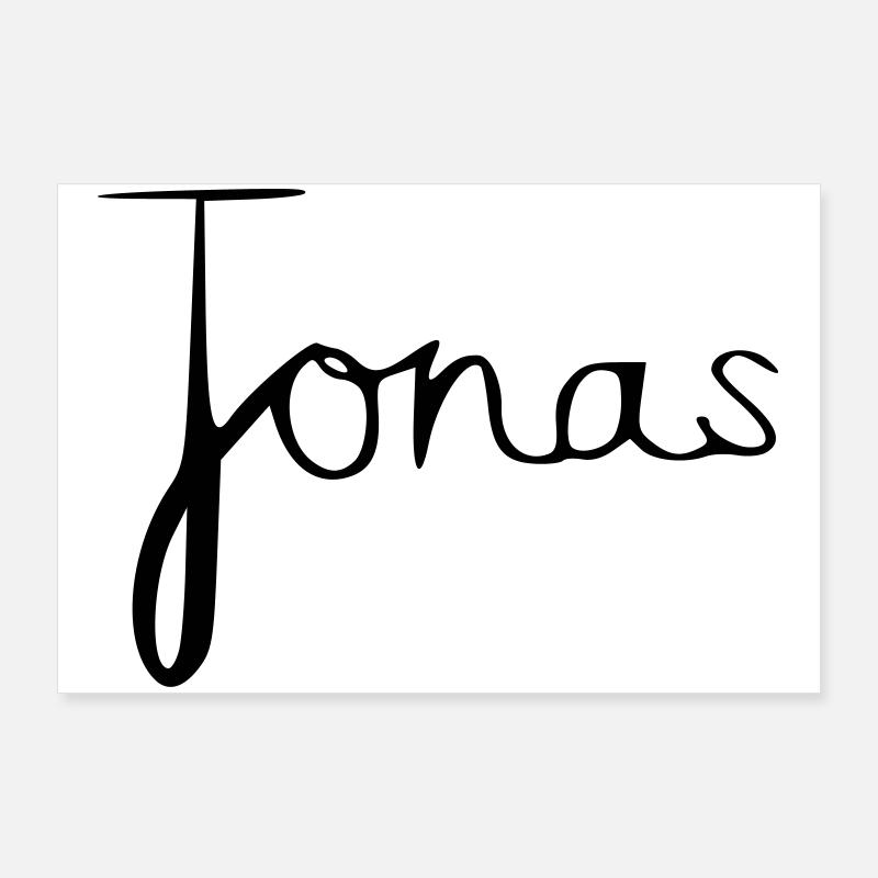 Jonas Poster 90x60 cm