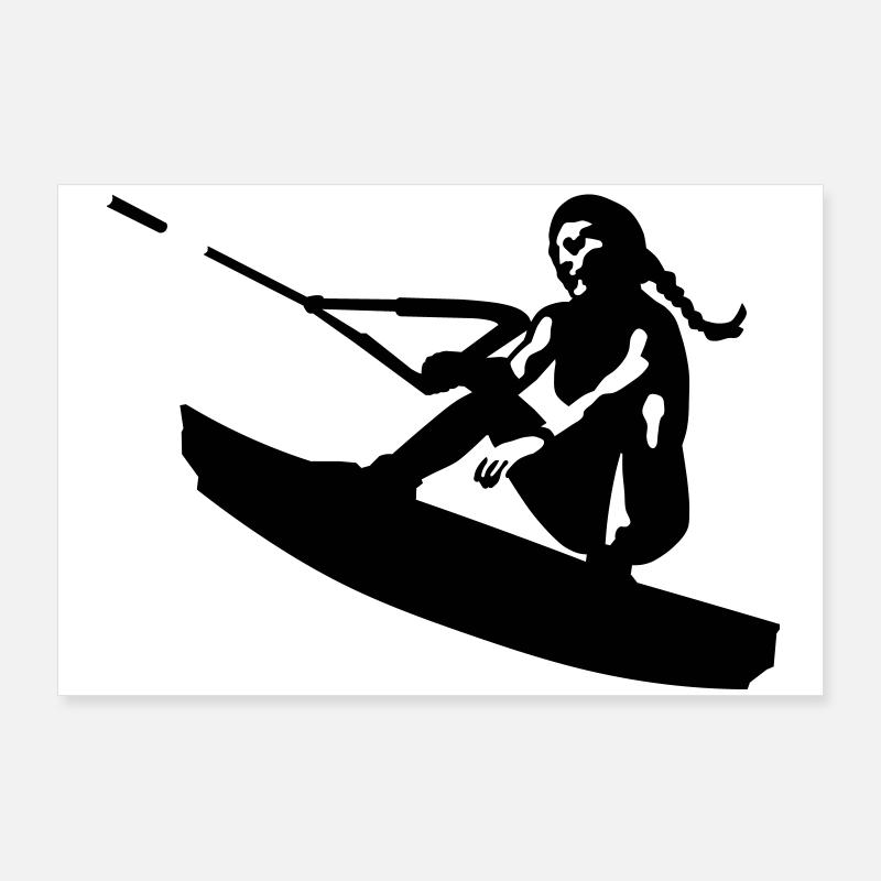 wakeboard Poster 90 x 60 cm