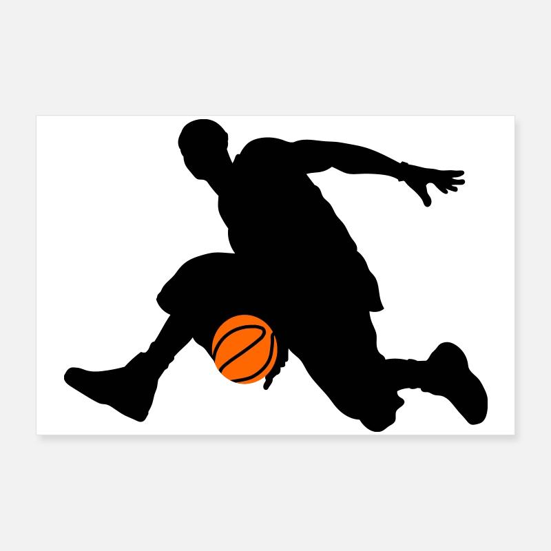 Basket-ball Poster 90 x 60 cm
