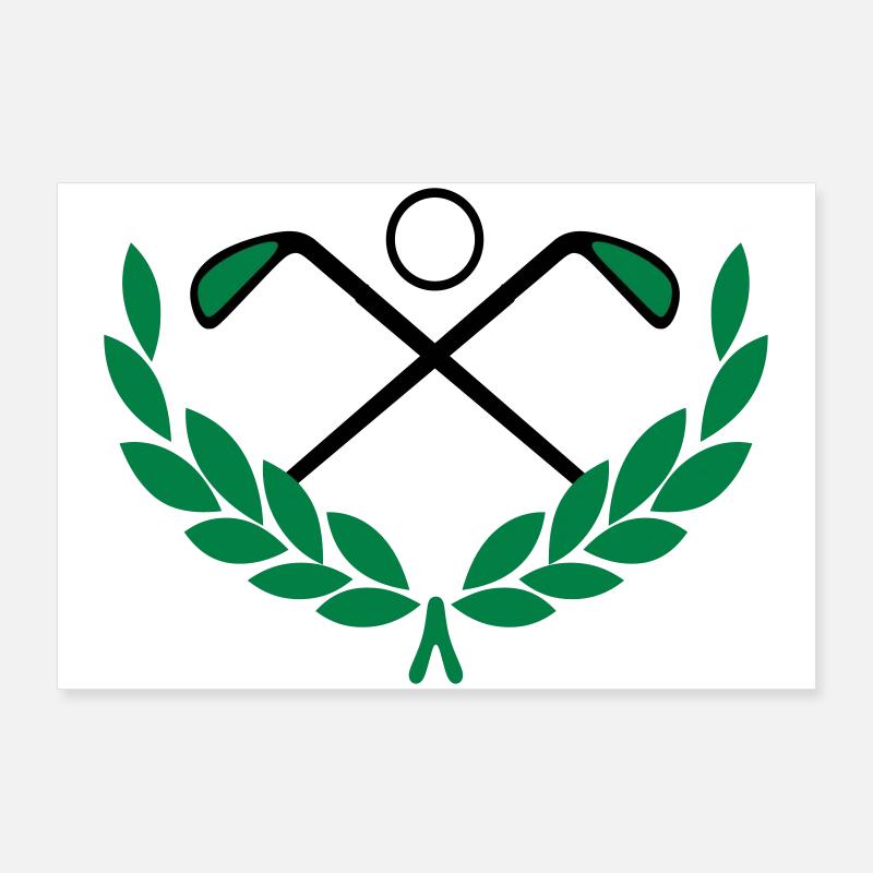 Golf Logo Poster 90x60 cm