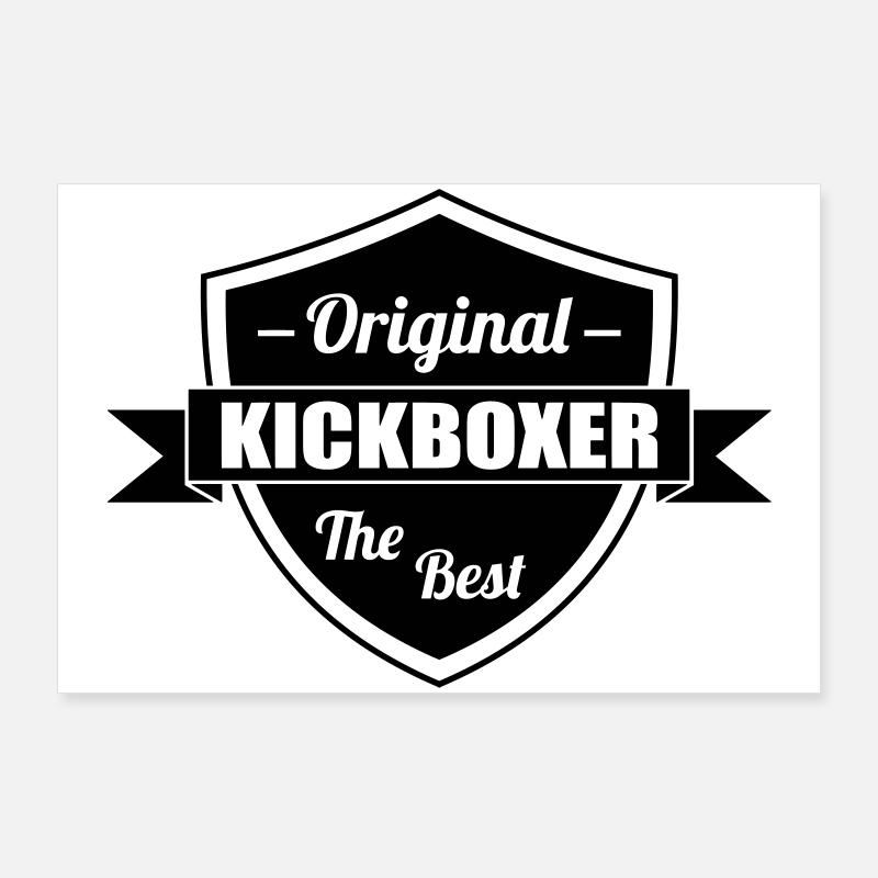 Kickboxing / Kickboxer / Kick Boxing / Kick Boxer Poster 36" x 24" (90x60 cm)