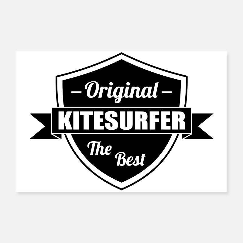 Kiteboarding / Kitesurfing / Kitesurf / Poster 90 x 60 cm