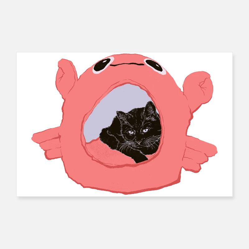 MAISON À CRABES Poster 90 x 60 cm