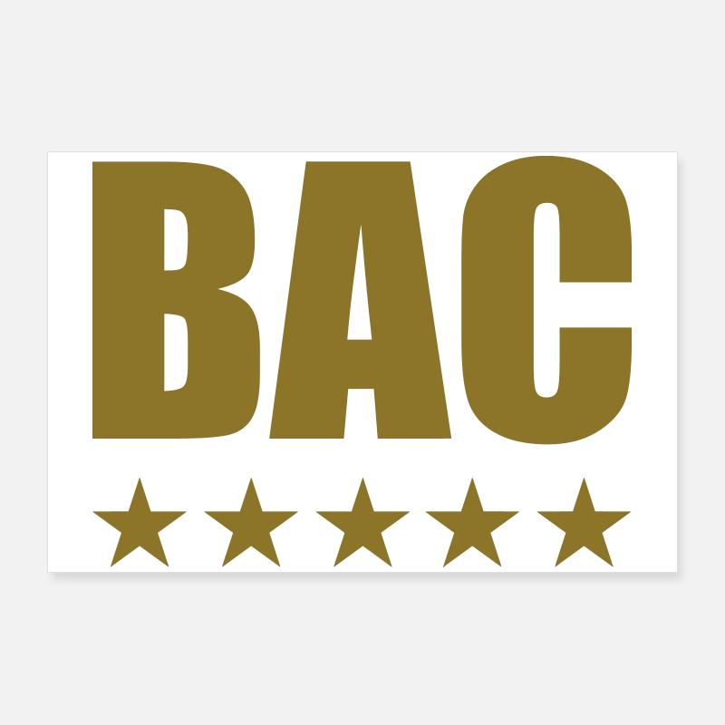 BAC Poster 90 x 60 cm