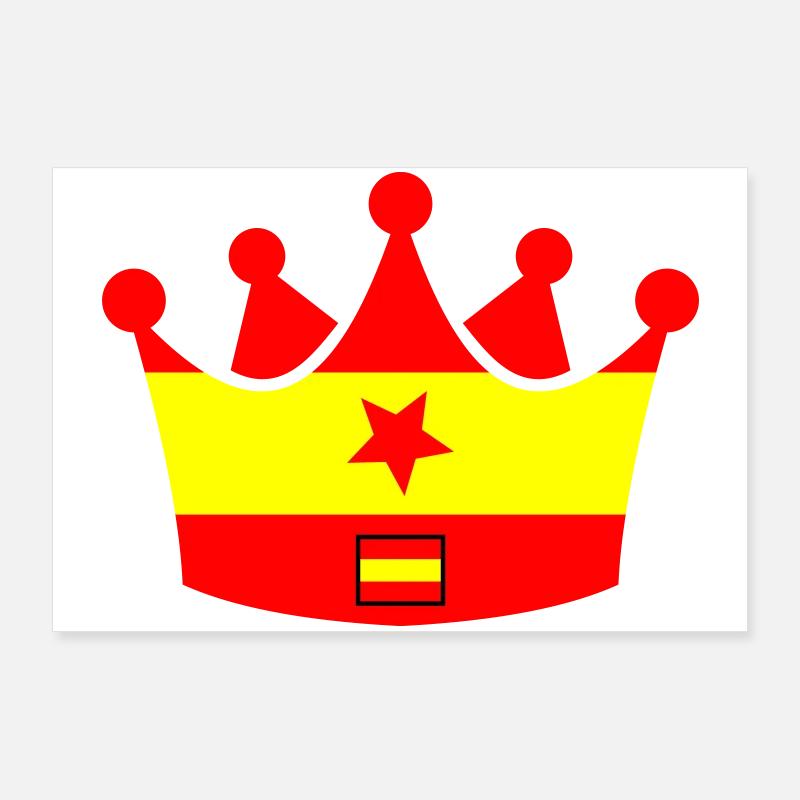 Spain Krona Poster 36" x 24" (90x60 cm)
