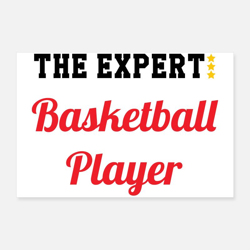 L'Expert du Basket Poster 90 x 60 cm
