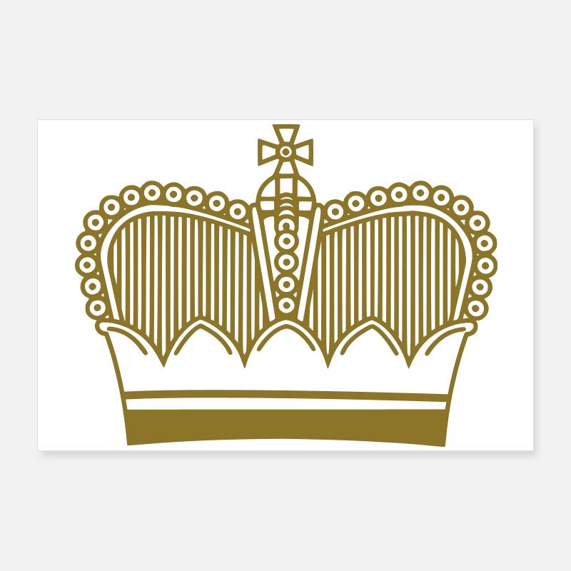 Kaiser Krone Poster 90x60 cm
