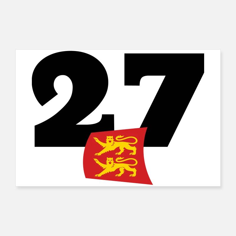 Normandie - Eure - 27 Poster 90 x 60 cm