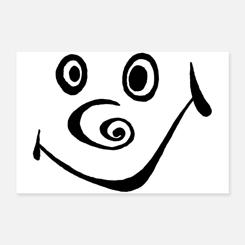 Sourire Poster 90 x 60 cm