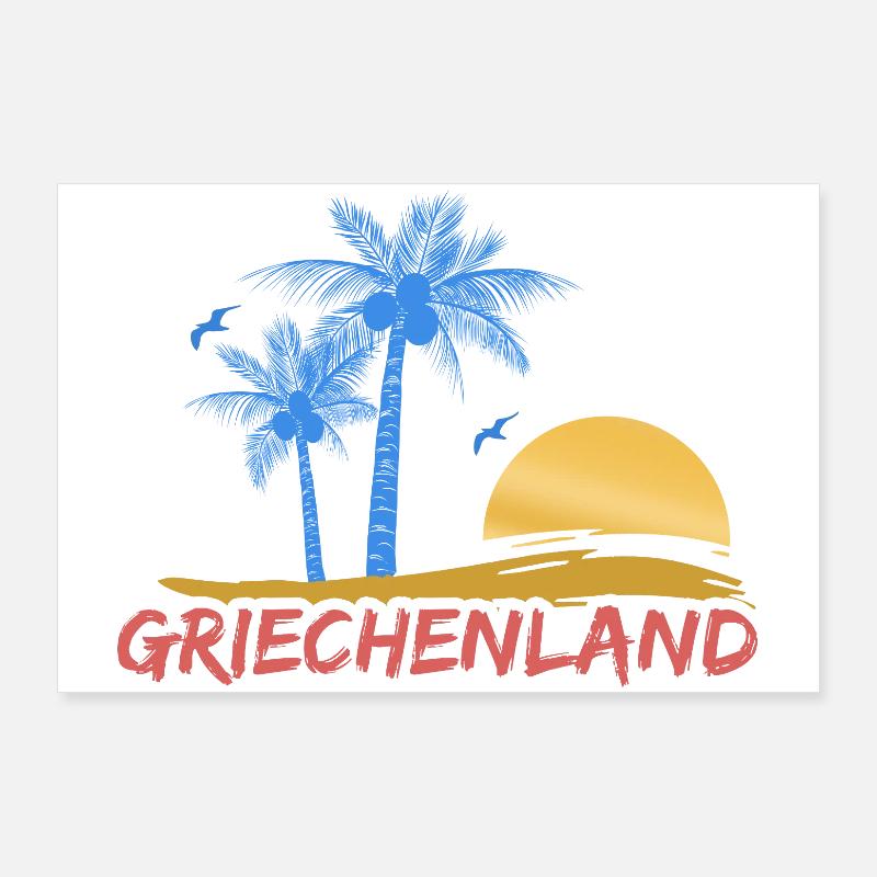 Greece Poster 36" x 24" (90x60 cm)