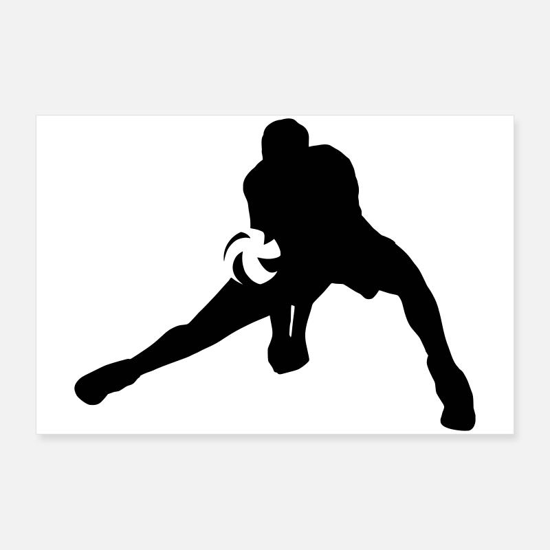 Volleyball Poster 36" x 24" (90x60 cm)