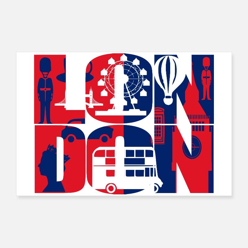 Londres Poster 90 x 60 cm