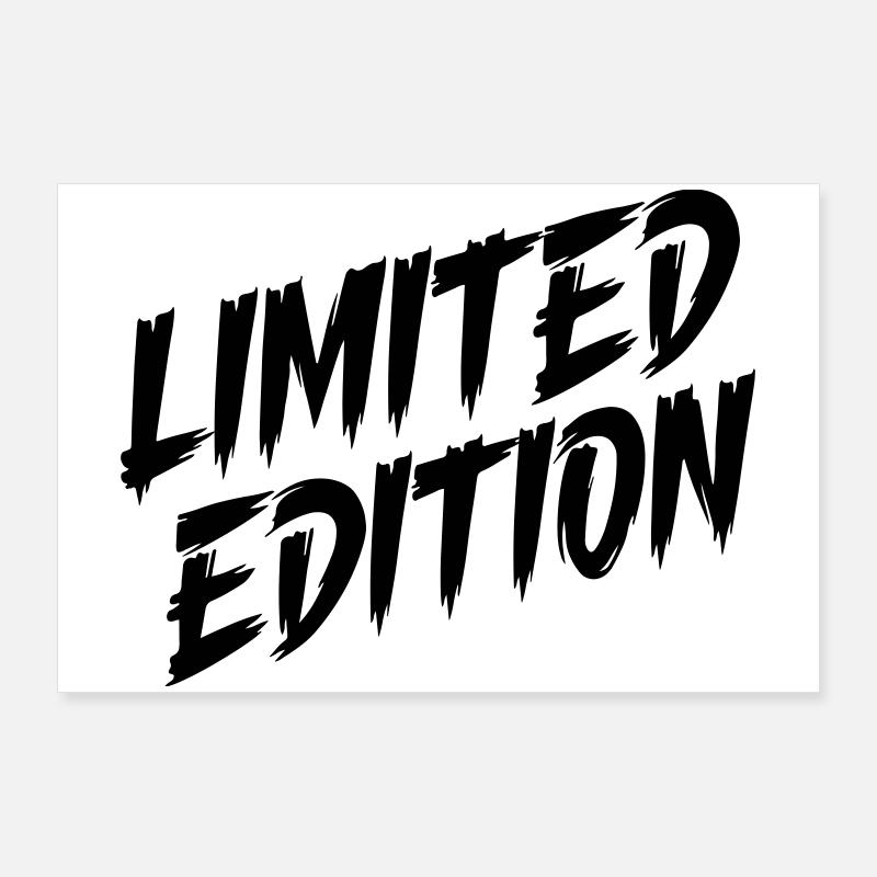 Édition limitée Poster 90 x 60 cm