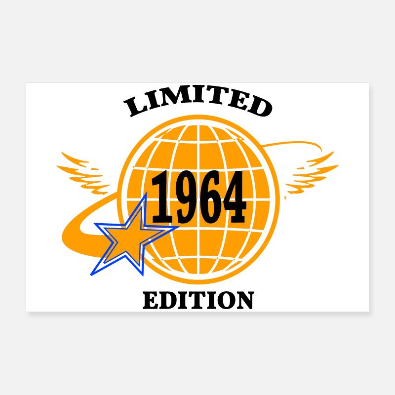 1964 Poster 90 x 60 cm