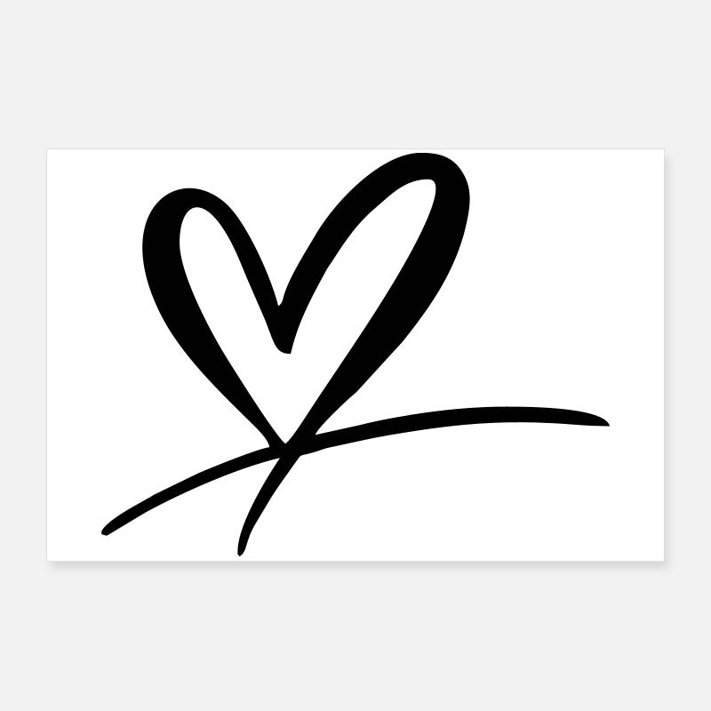 Heart Poster 36" x 24" (90x60 cm)