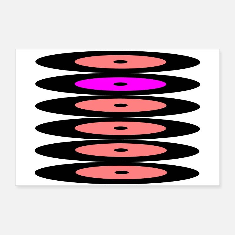 Records Poster 36" x 24" (90x60 cm)