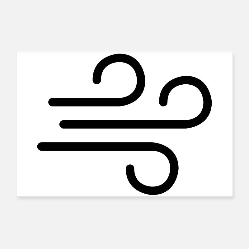 Wind Poster 90x60 cm