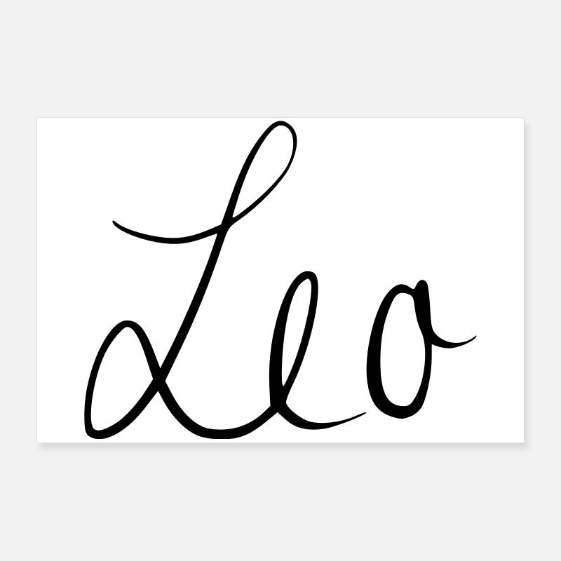 Leo Poster 36" x 24" (90x60 cm)