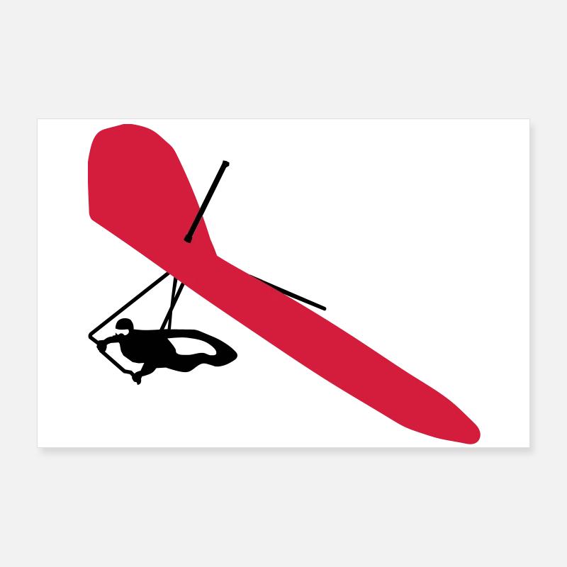 drachenflieger Poster 36" x 24" (90x60 cm)