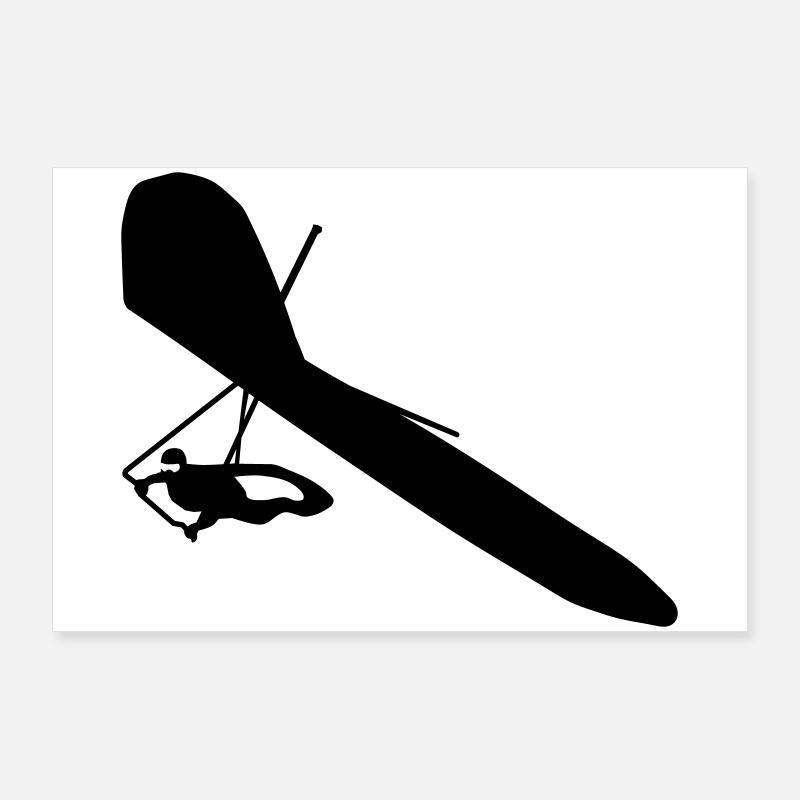 Hang-glider Poster 36" x 24" (90x60 cm)