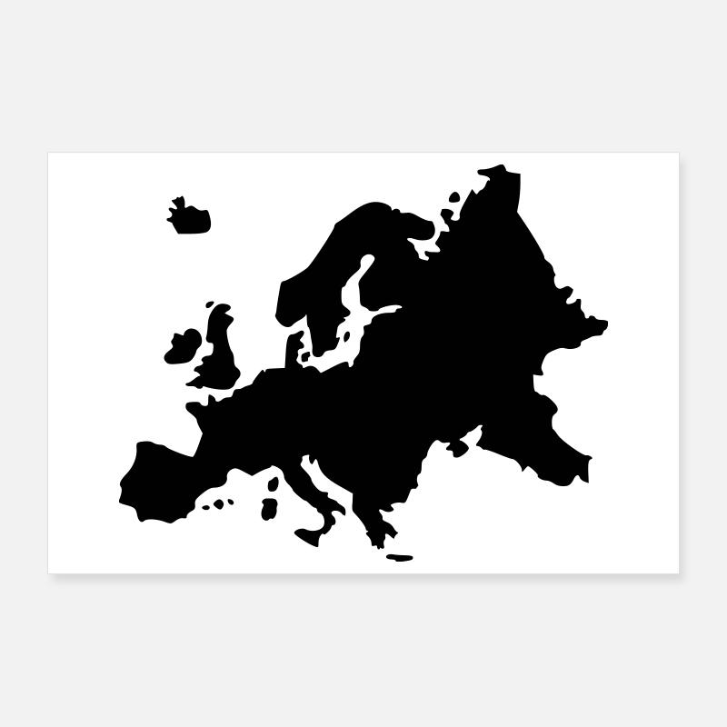 Europa Poster 90x60 cm