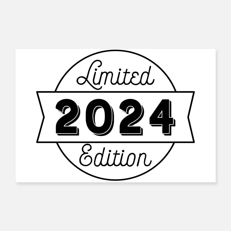 Édition limitée 2024 Poster 90 x 60 cm