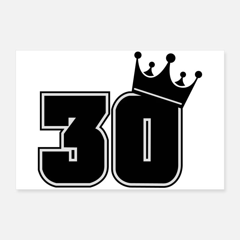 30 Poster 90x60 cm