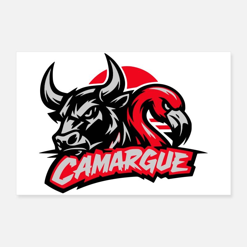 Camargue Poster 90 x 60 cm