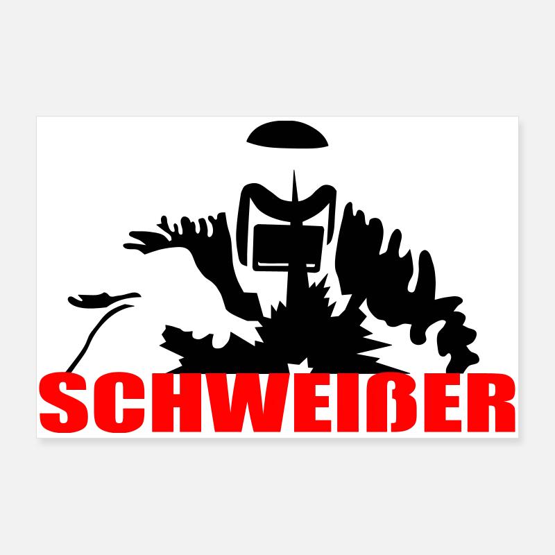 welder Poster 36" x 24" (90x60 cm)