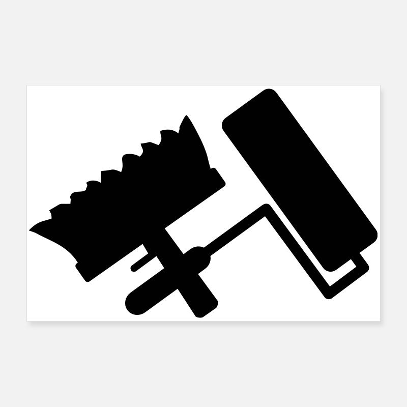 la couleur Poster 90 x 60 cm