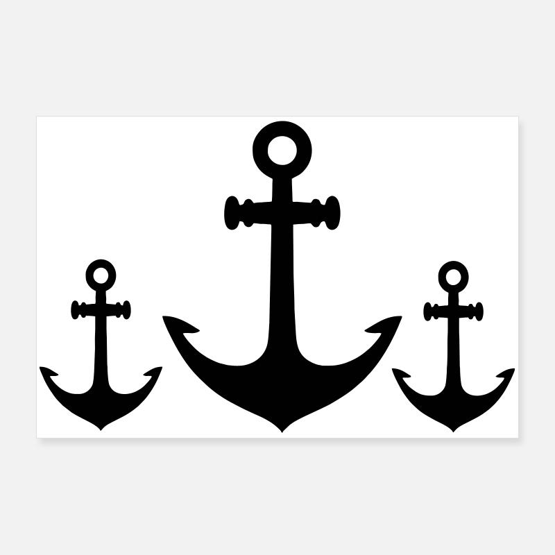 Anchor crew Poster 36" x 24" (90x60 cm)