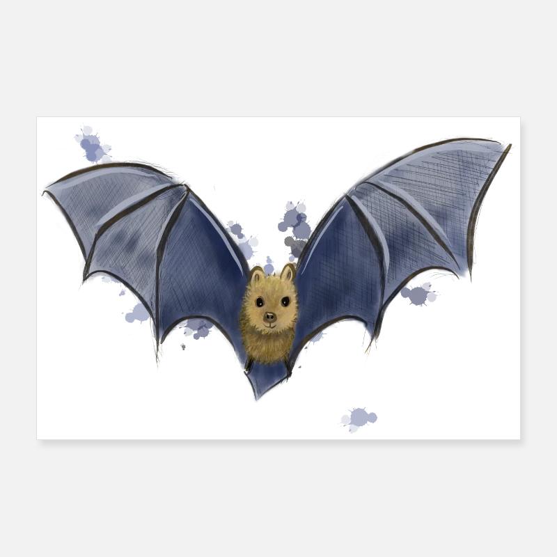 Chauve-souris Poster 90 x 60 cm
